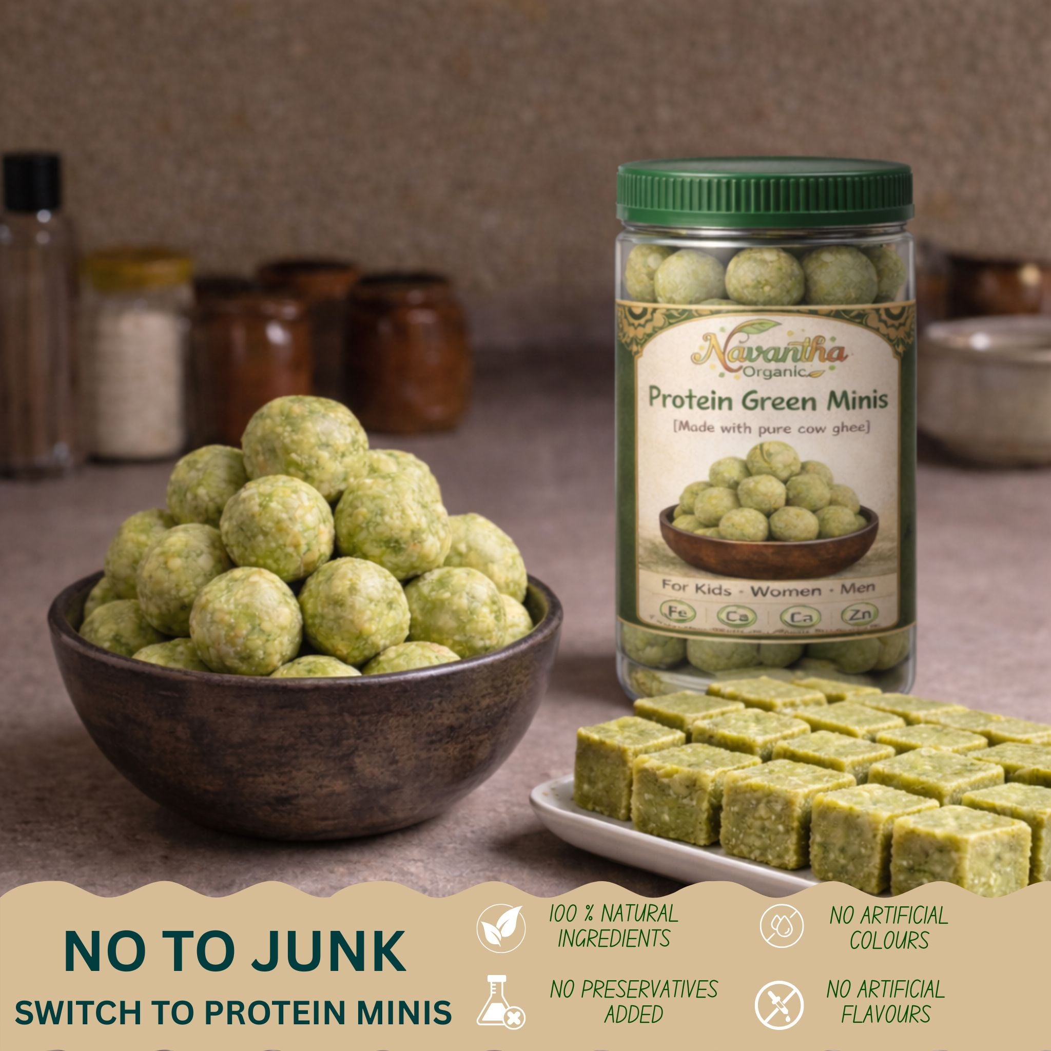 Protein Green Mini - Navantha organic