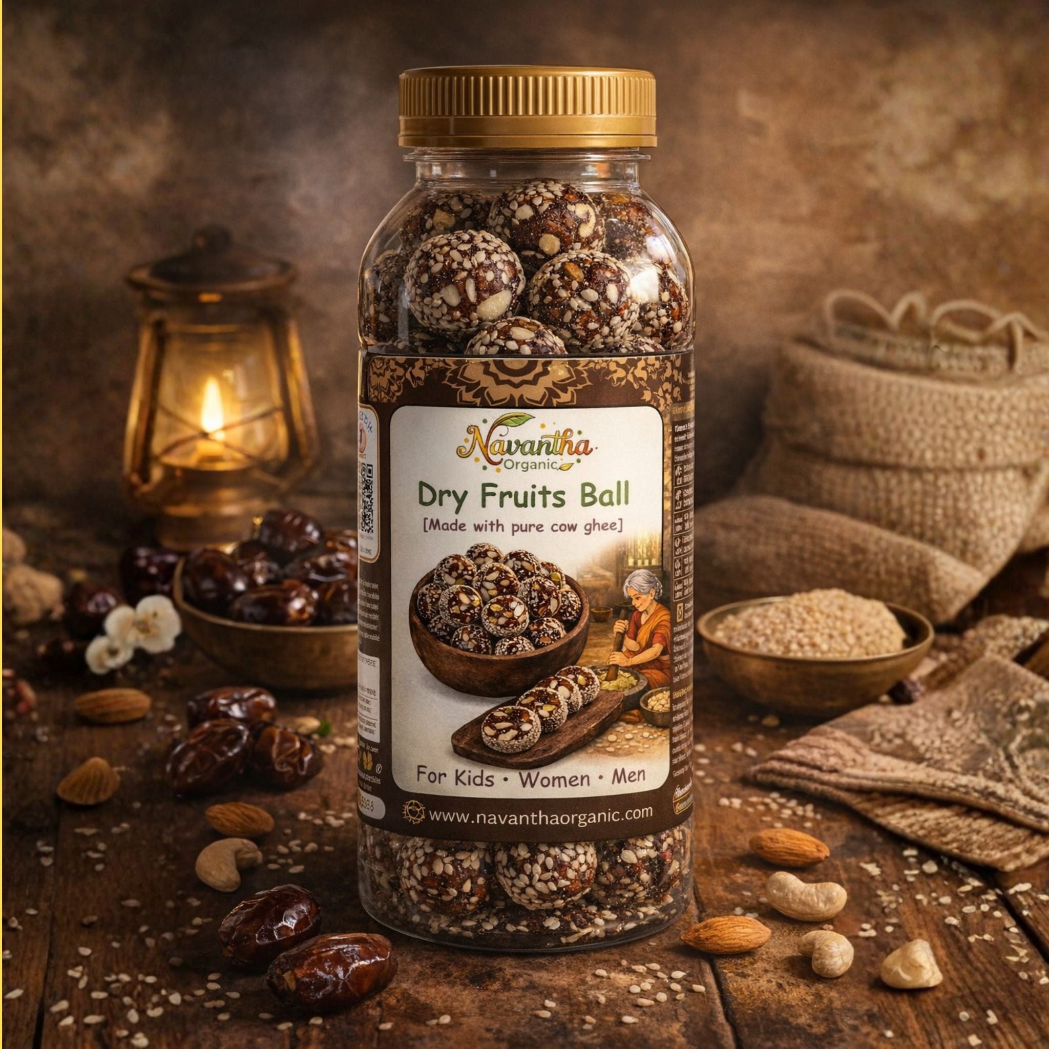 Navantha Dry Fruit Ball - Navantha organic