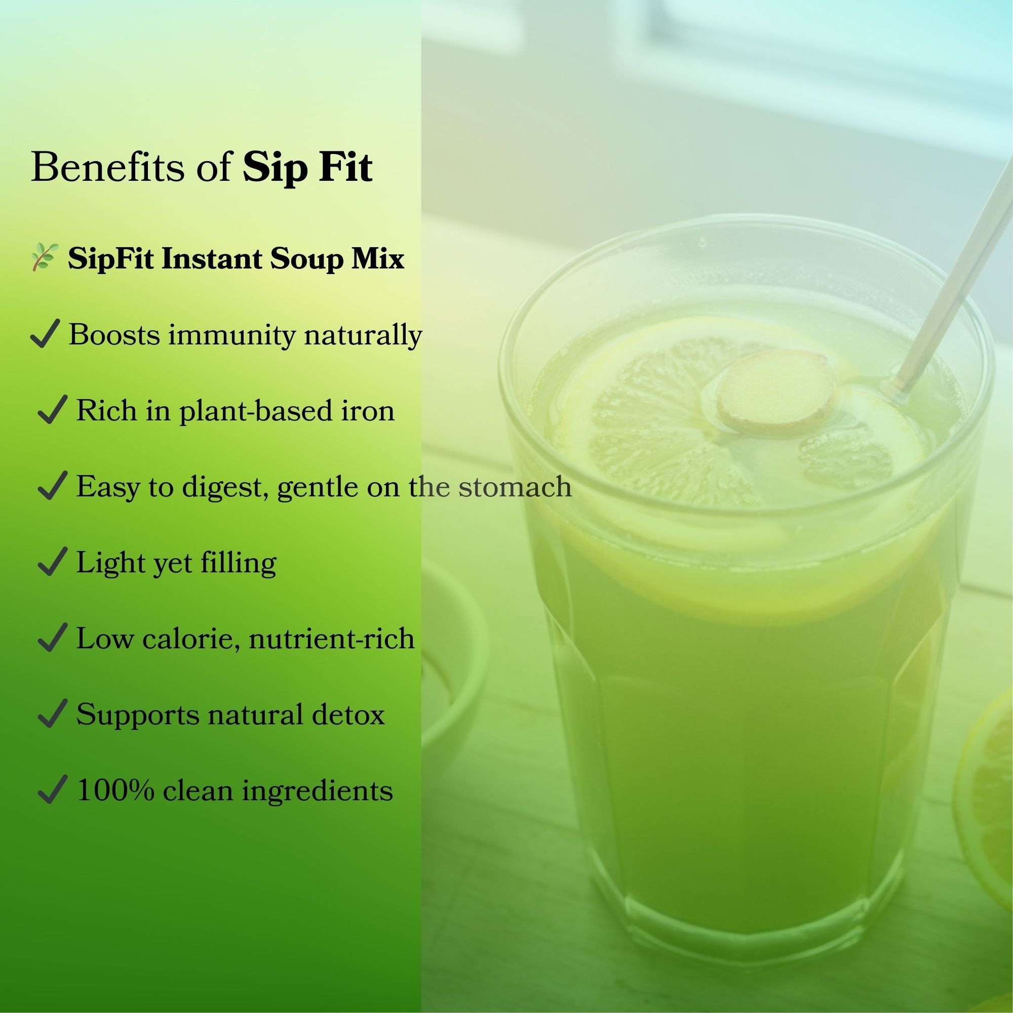 Sip Fit - Instant Soup Mix