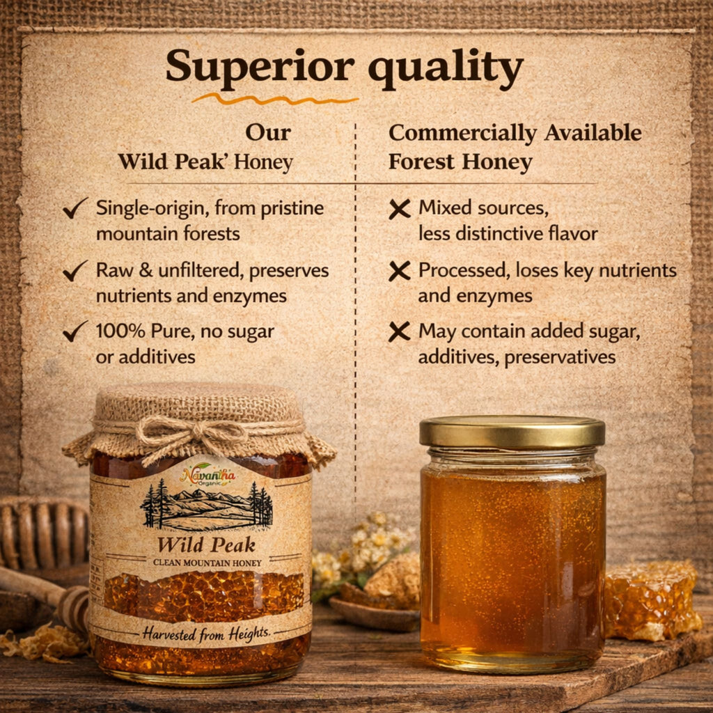 WildPeak Honey - Navantha organic
