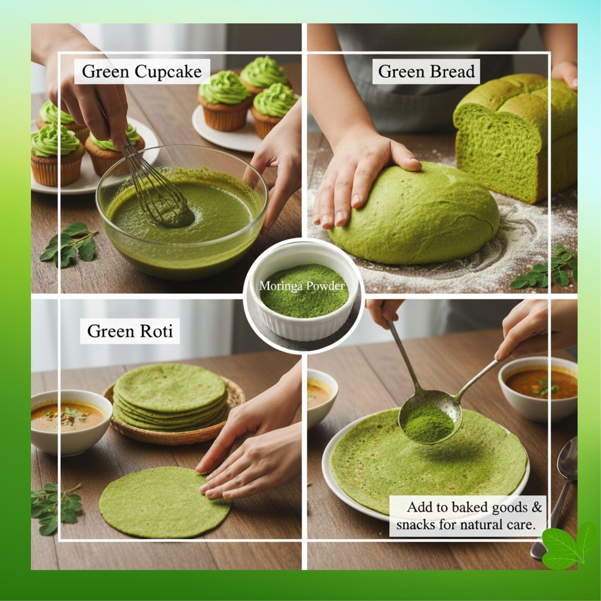 Green Zest - Moringa Powder - Navantha organic