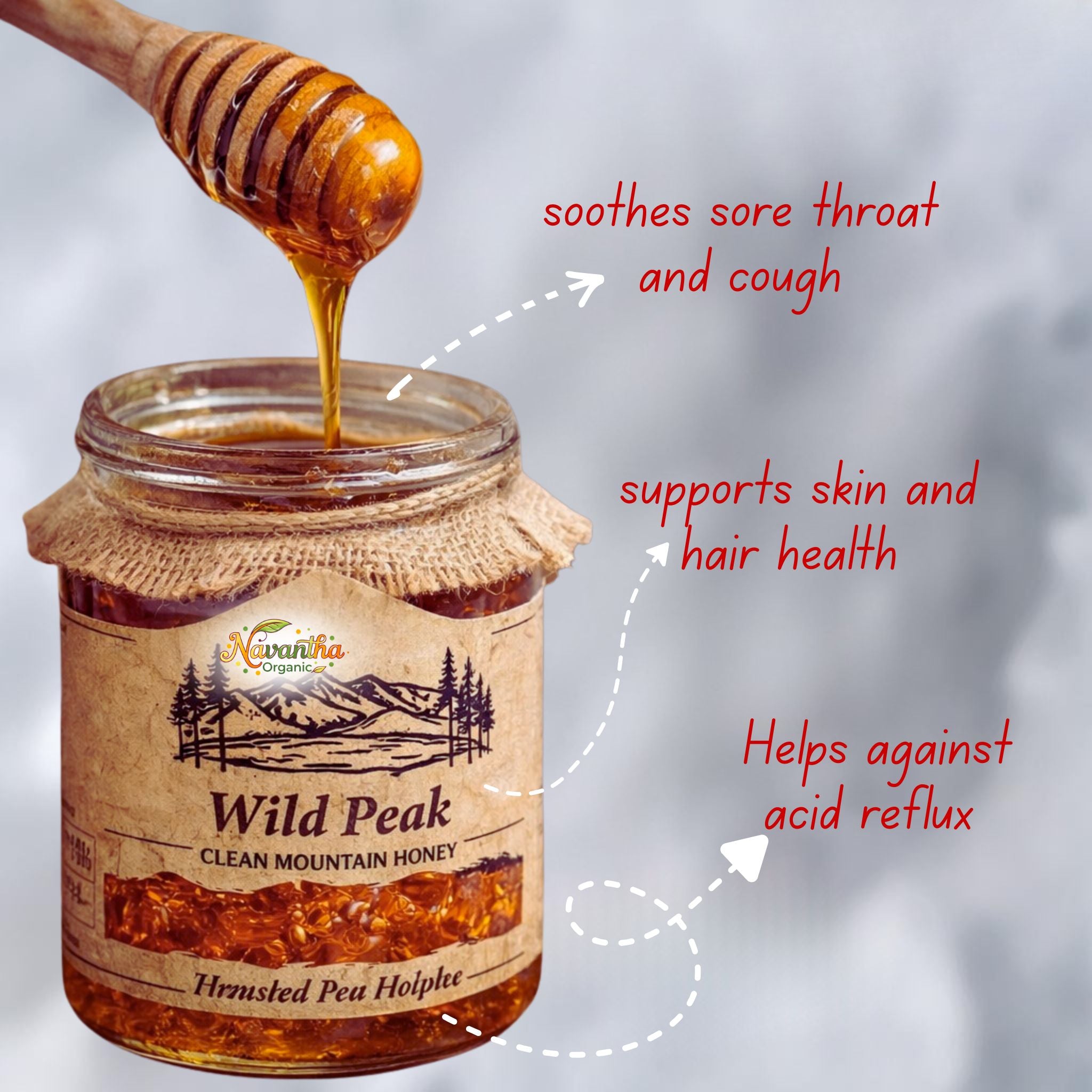 WildPeak Honey - Navantha organic