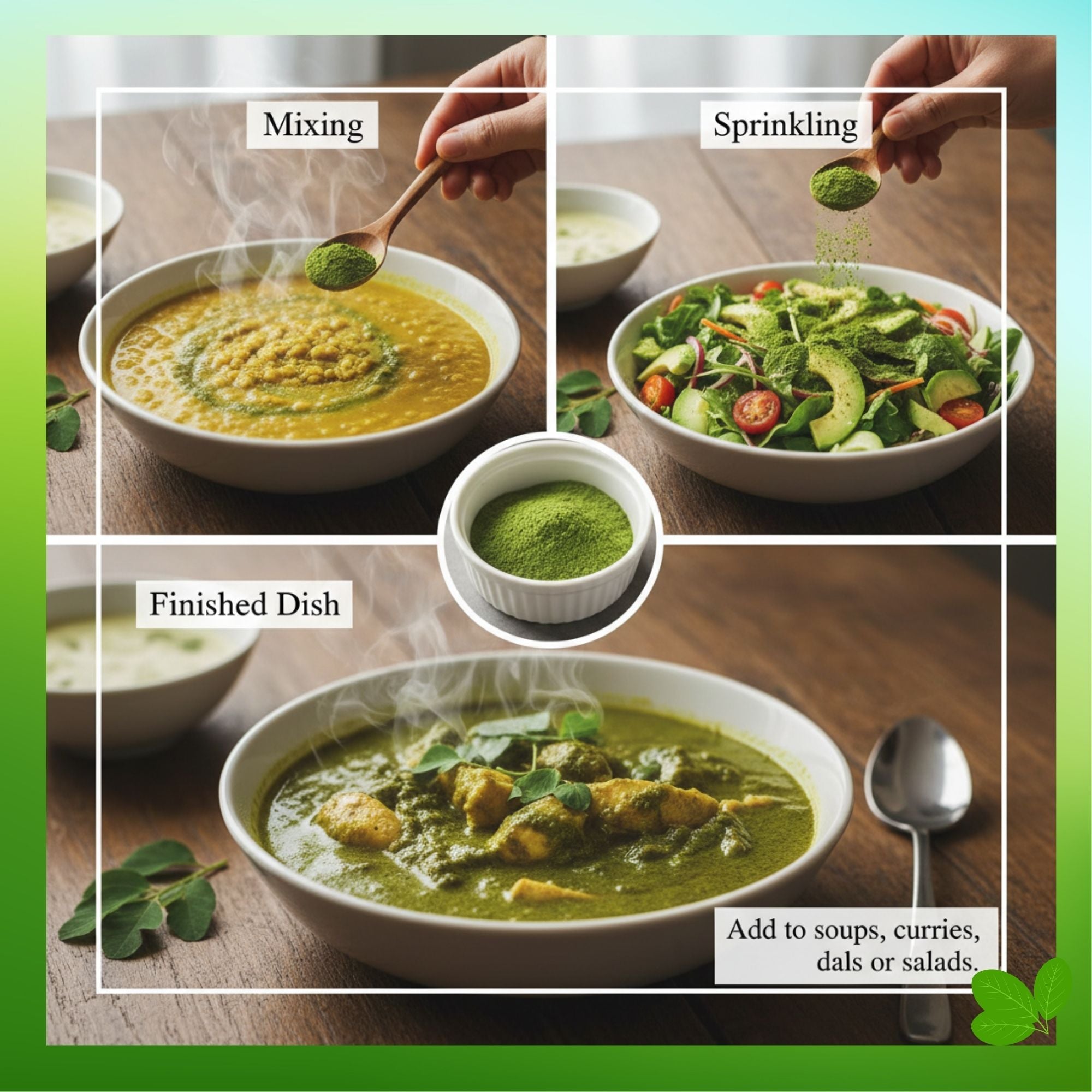 Green Zest - Moringa Powder - Navantha organic