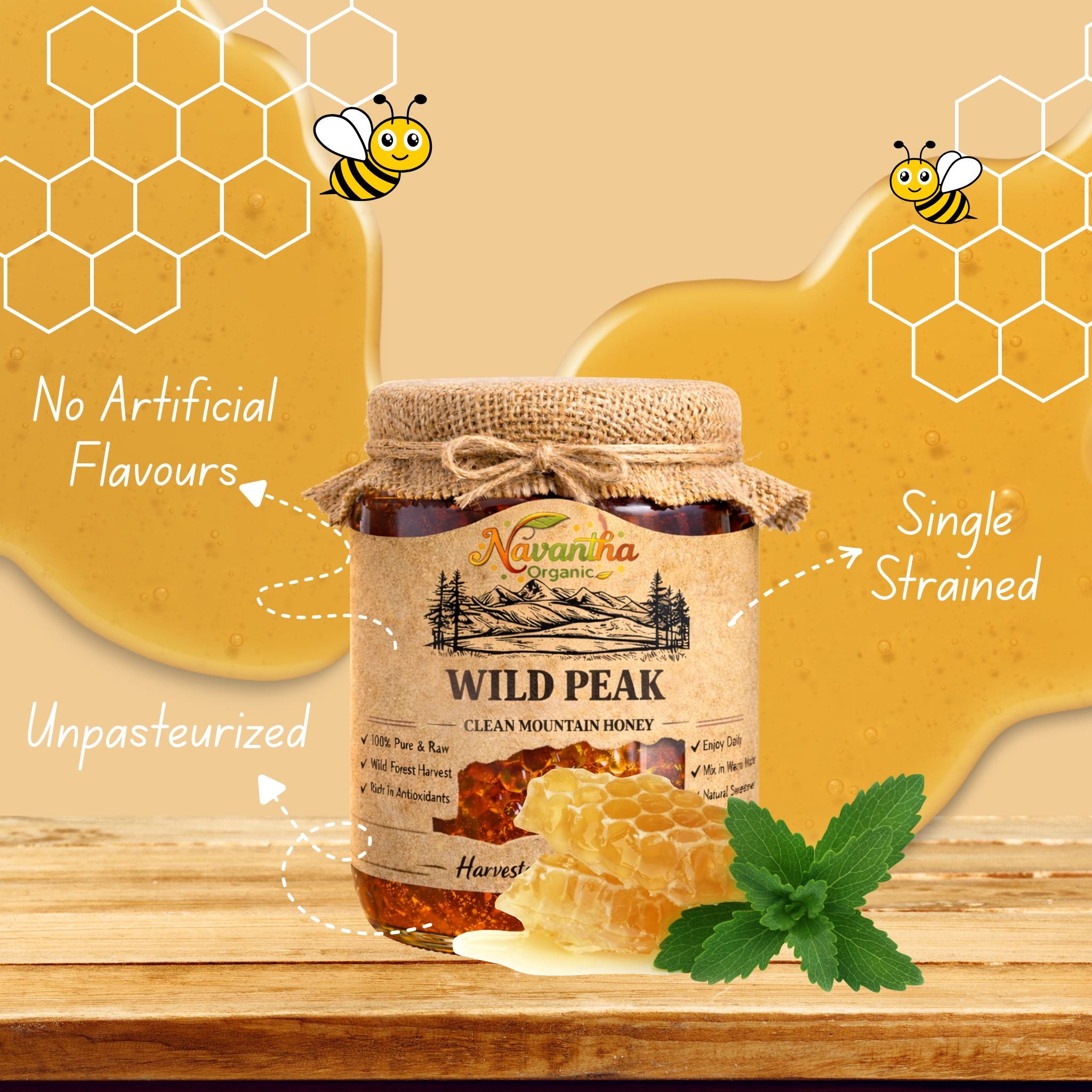 WildPeak Honey - Navantha organic