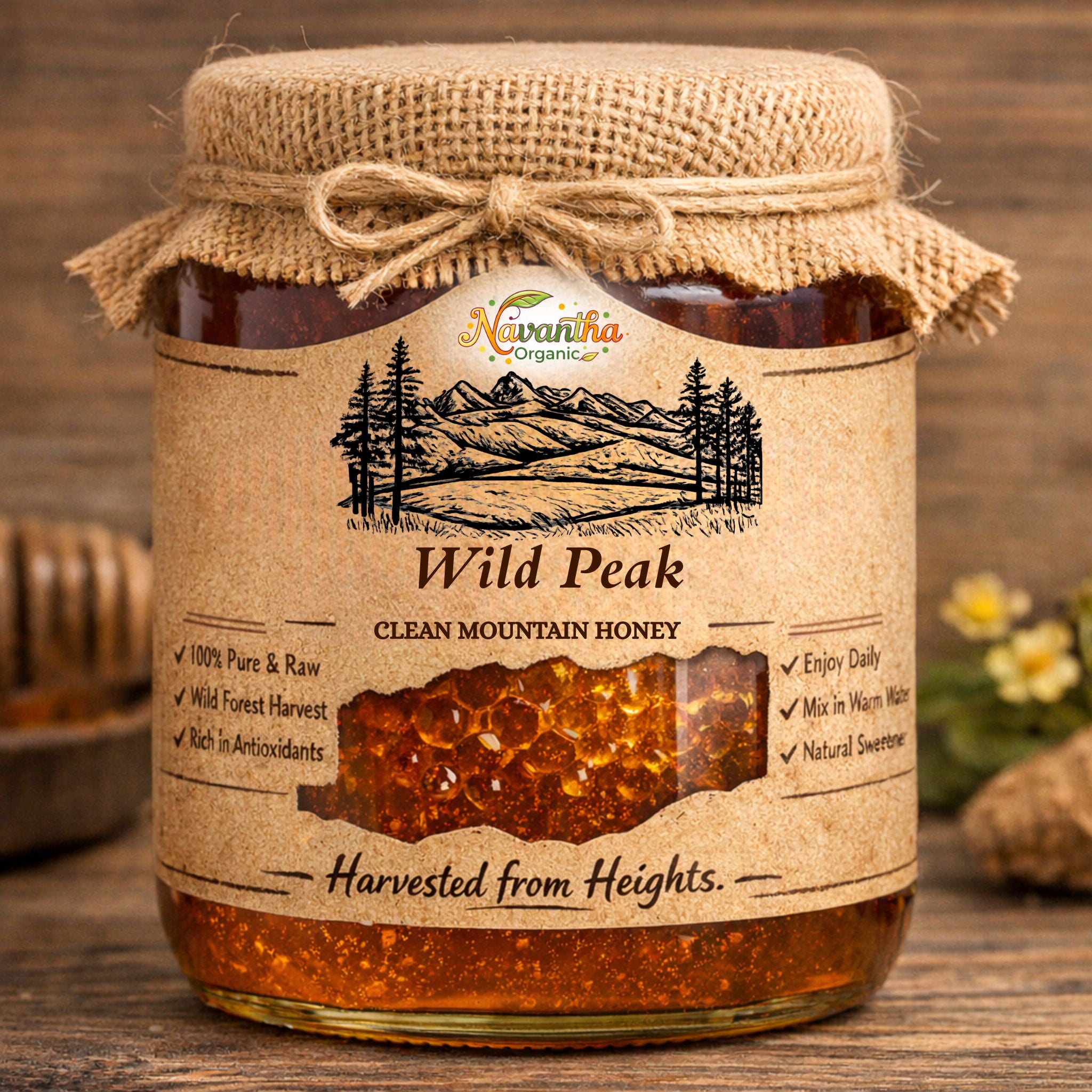 WildPeak Honey - Navantha organic