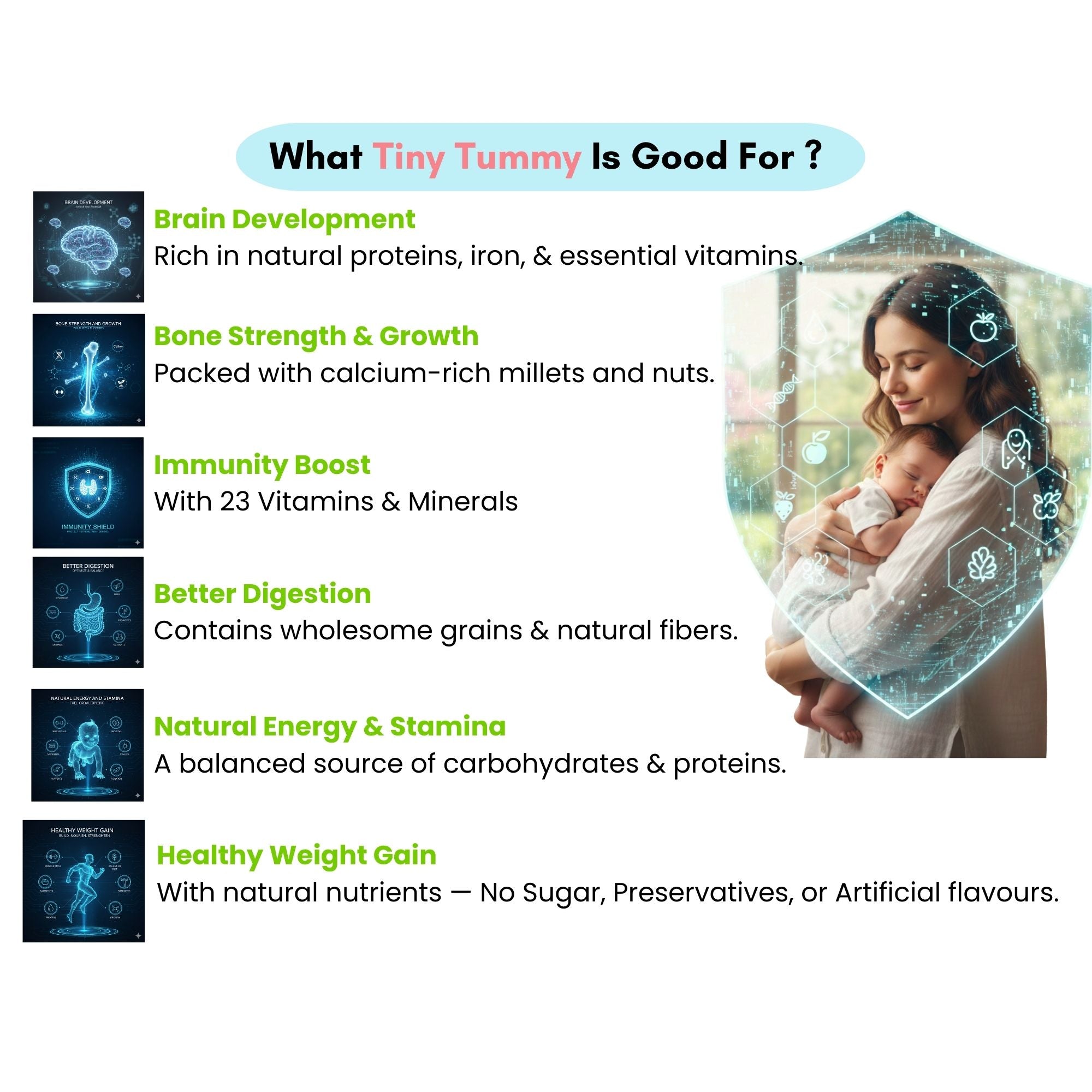 Tiny Tummy – Child Nutrition Mix