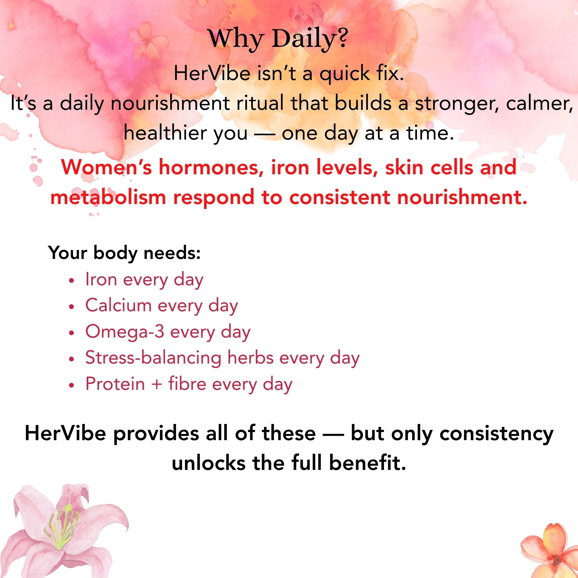 Her Vibe – Women’s Health Drink