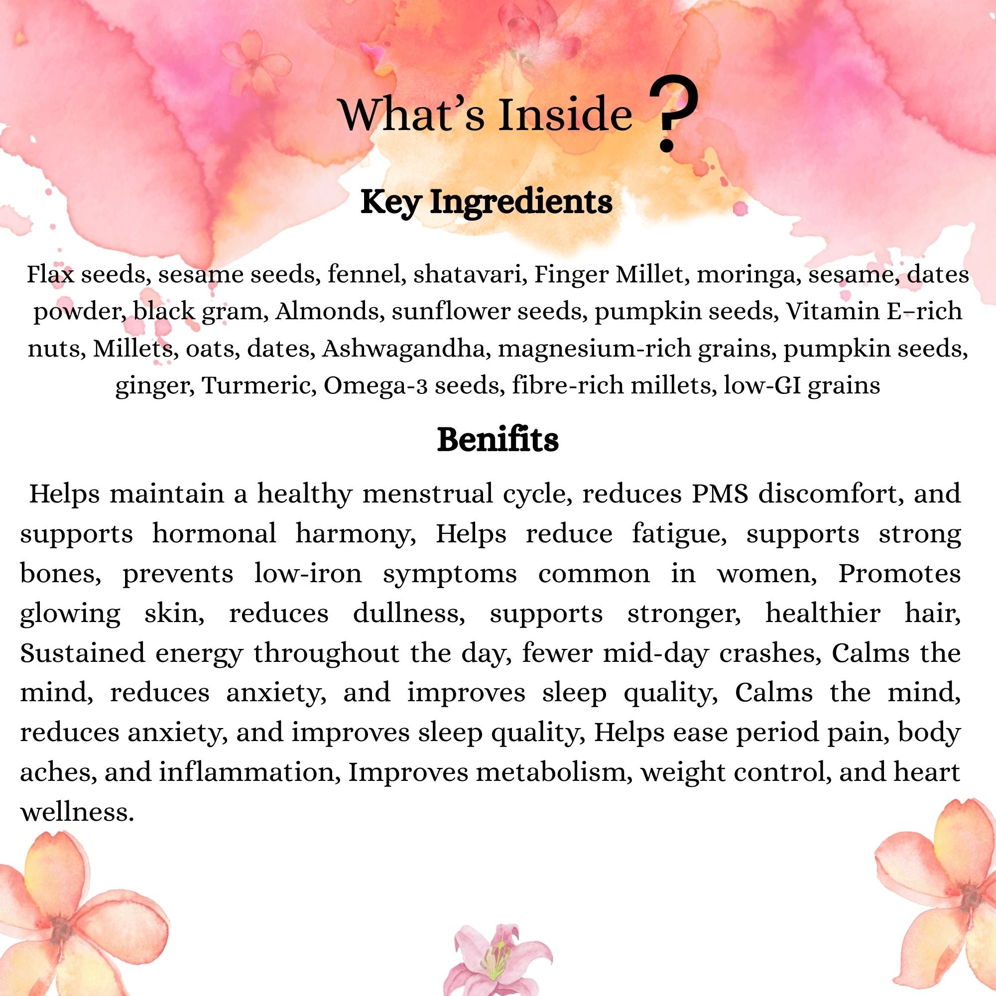 Her Vibe – Women’s Health Drink