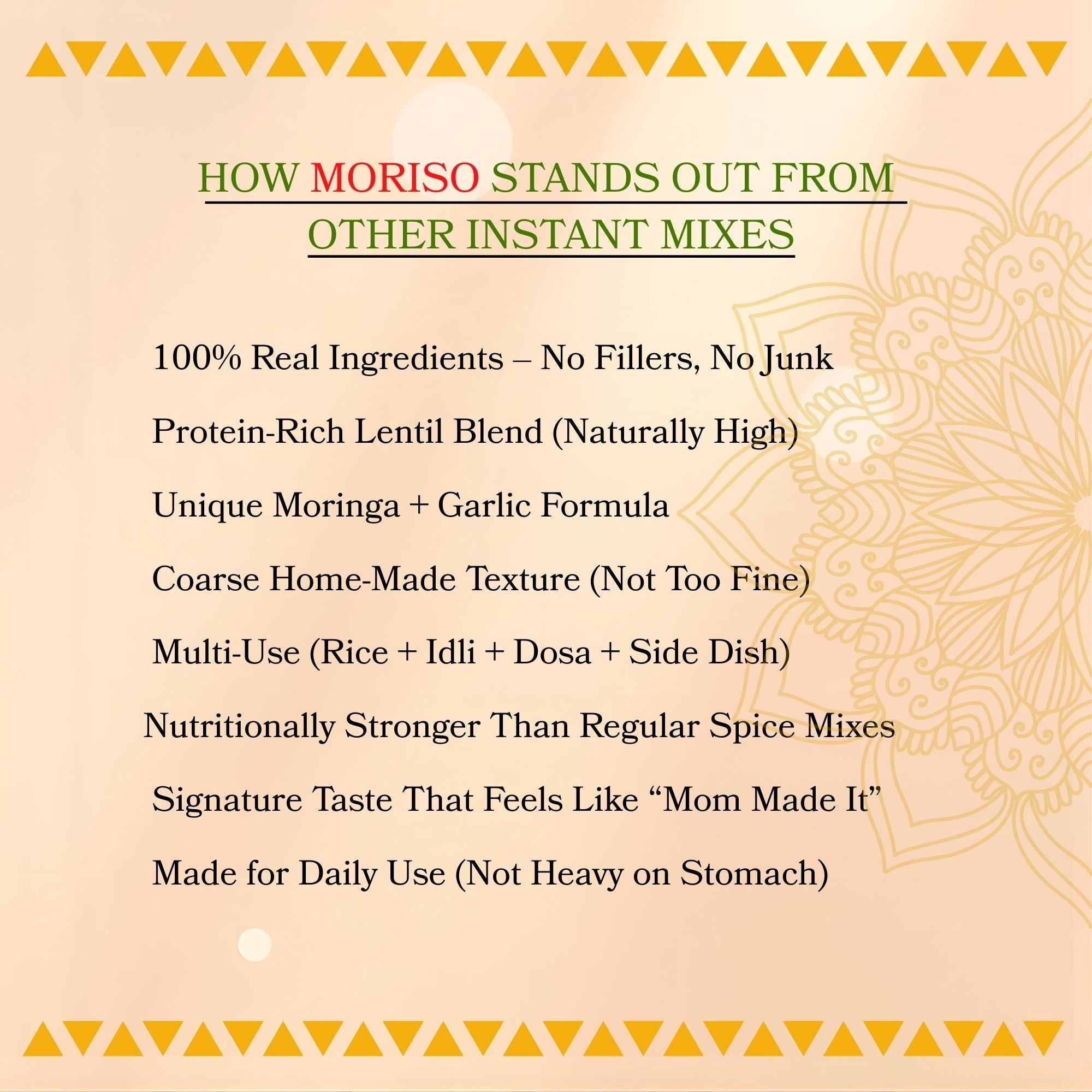 Moriso - Instant Rice and toppings mix