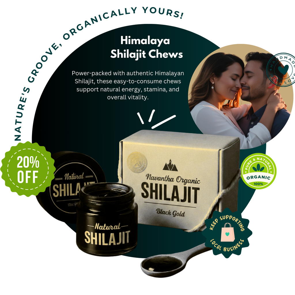 Himalaya Shilajit Chews Men's - Navantha organic